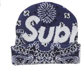 Supreme Bandana Big Logo Beanie