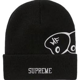 Supreme MF Doom Black Beanie