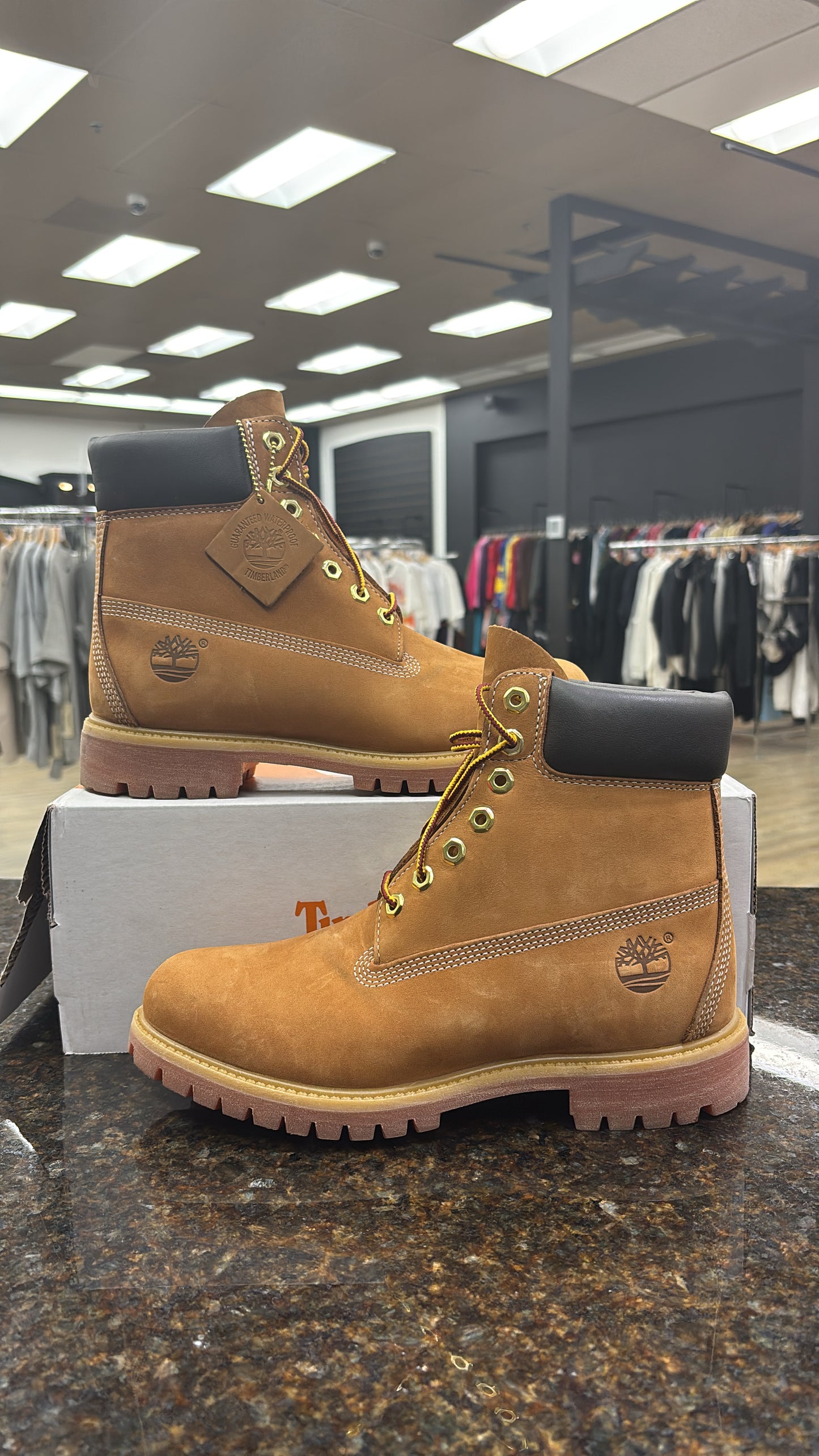 Timberland Premium ‘Butter’ USED WITH BOX
