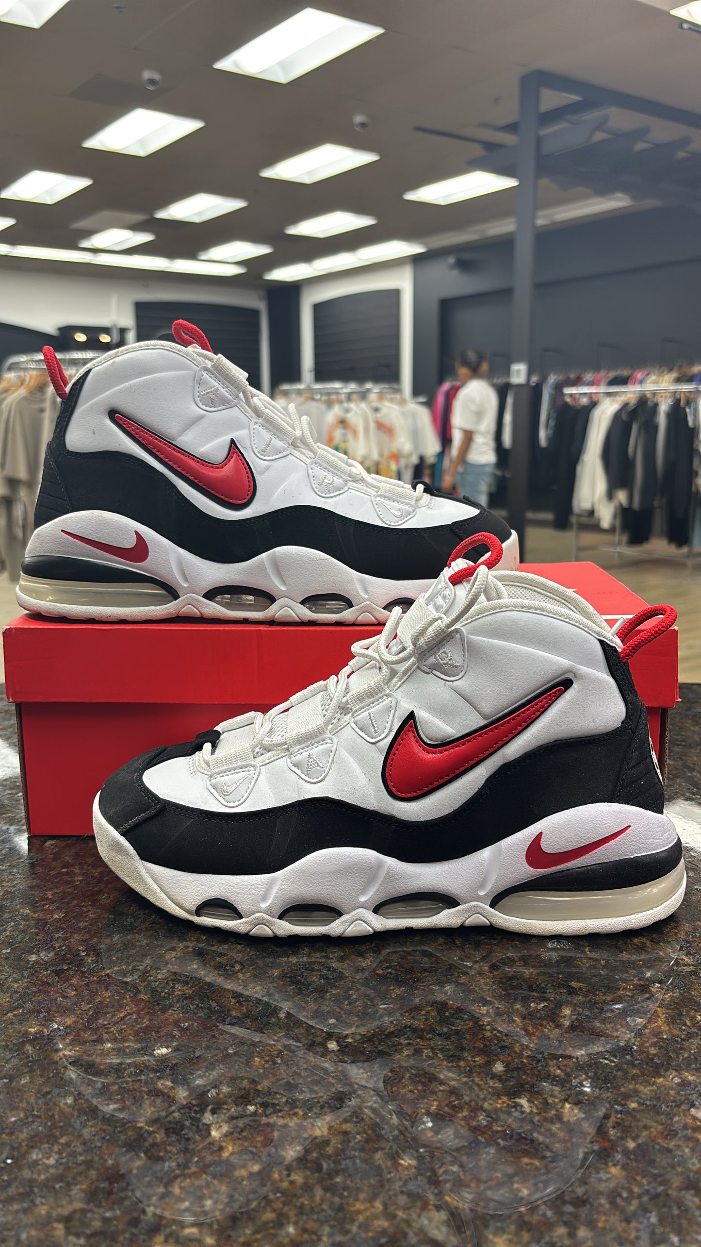 Air Max UpTempo ‘95 Bulls’ USED WITH BOX
