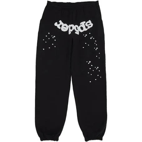 Sp5der Black OG Sweatpants