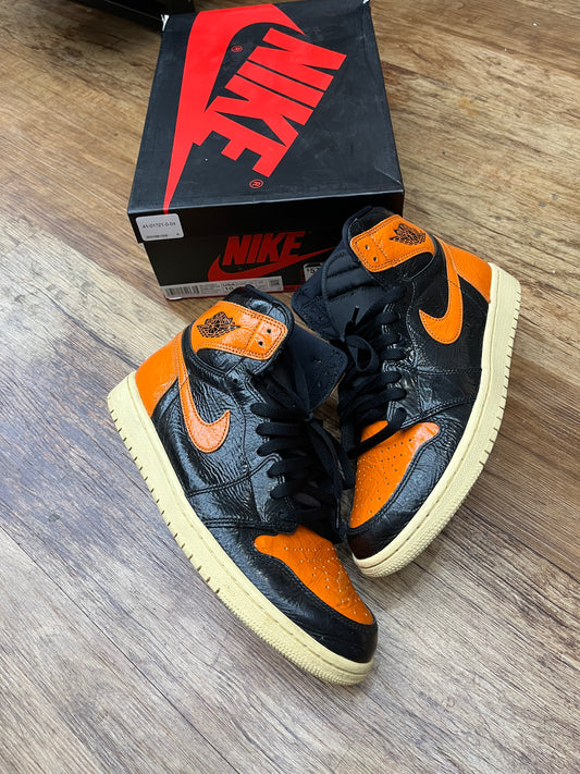 Jordan 1 shattered backboard Used with box