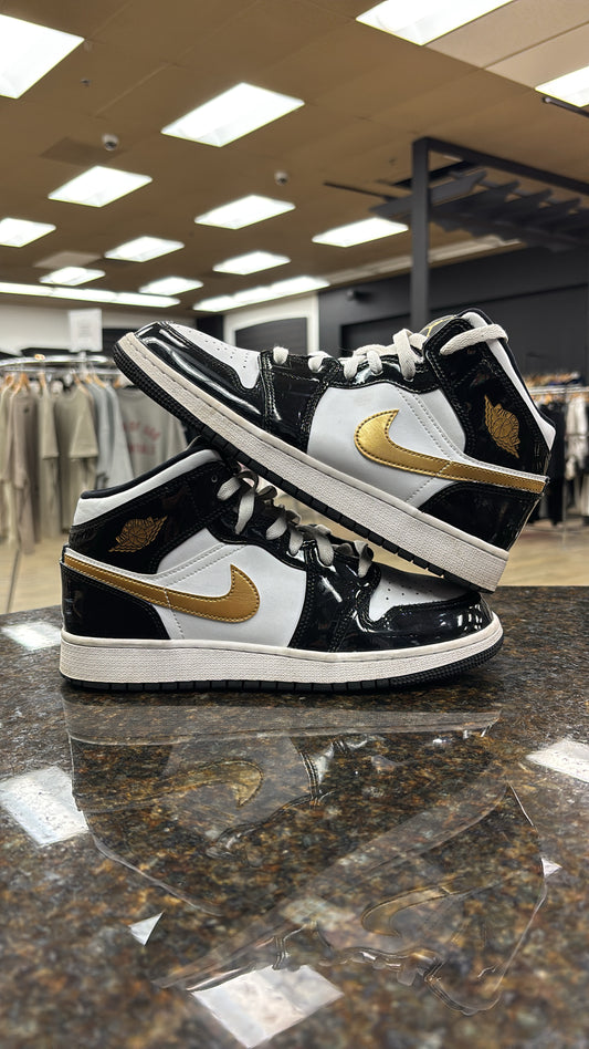 Jordan 1 Patend Black used no box