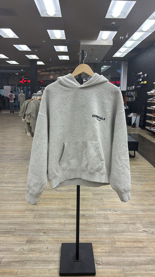 Essentials FOG Light oatmeal hoodie used