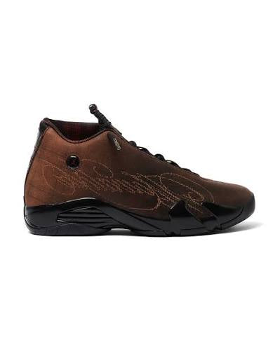 Jordan 14 Mowalola Burnt Red