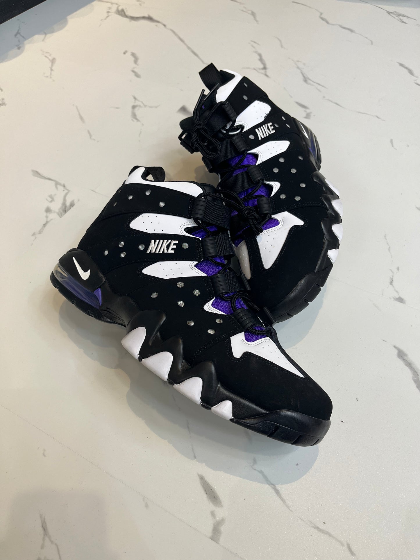 Nike Air Max CB `94 black white purple Used No Box