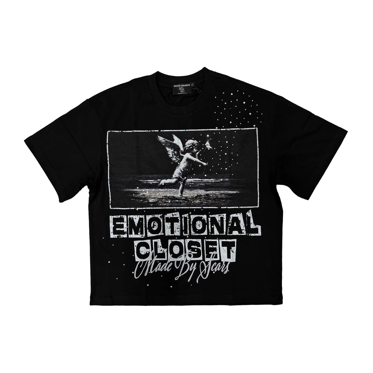 Mixed Emotions Black Scar Tee