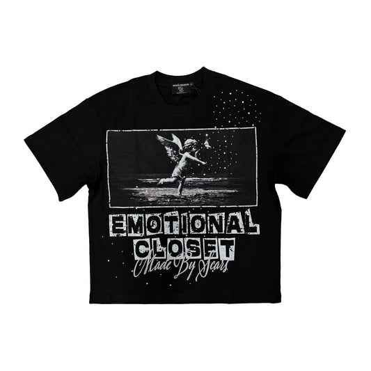 Mixed Emotions Black Scar Tee