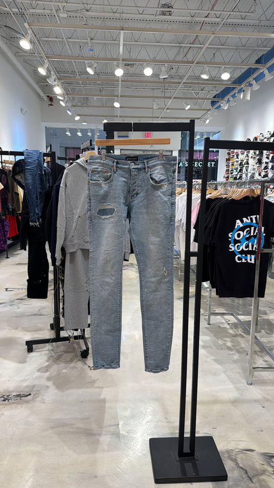Purple jeans Used With No Tags