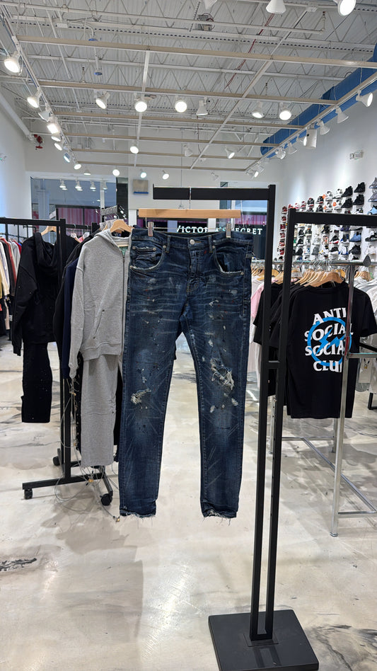 Purple jeans Used With No Tags