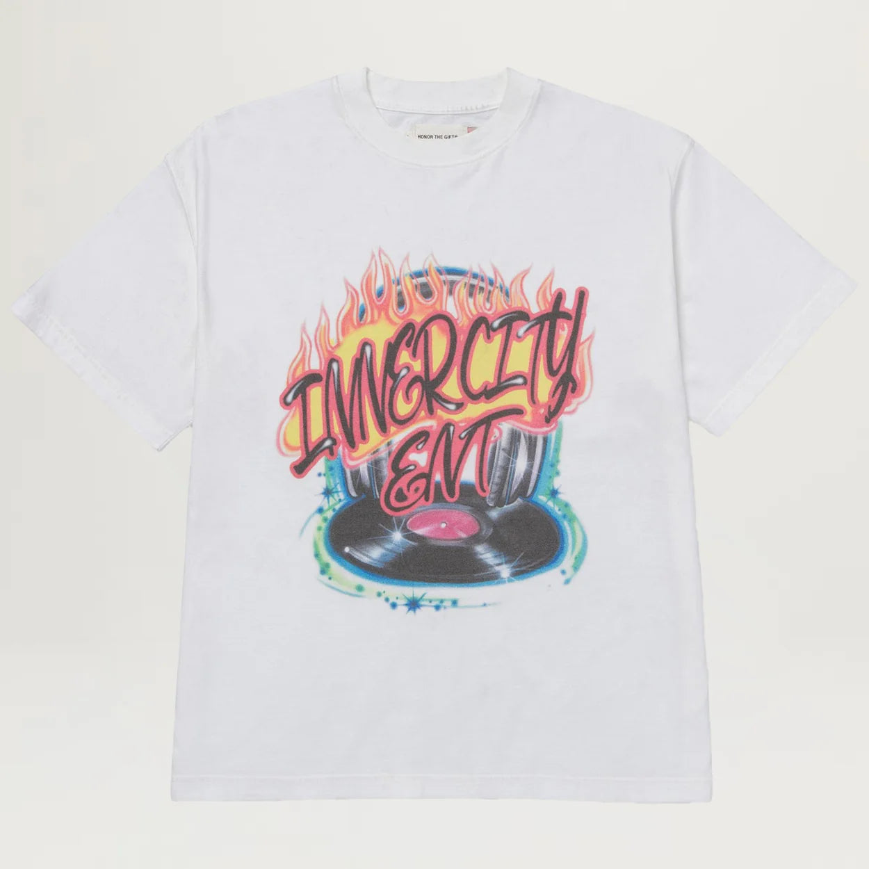 HTG VINYL AIRBRUSH TEE (WHITE)