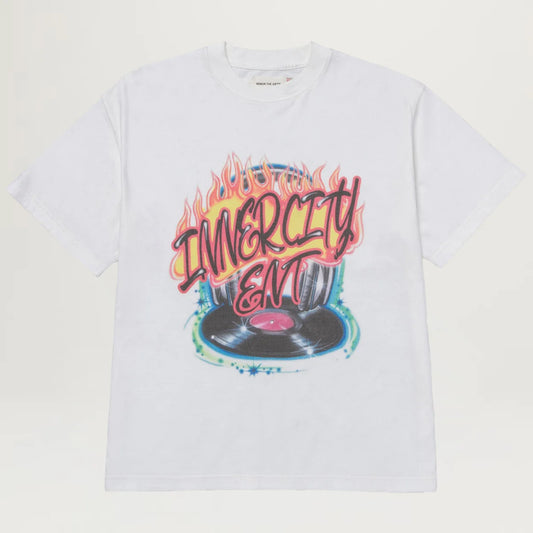 HTG VINYL AIRBRUSH TEE (WHITE)