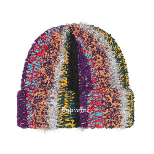 Supreme Tinsel Stripe Beanie 'Multicolor'