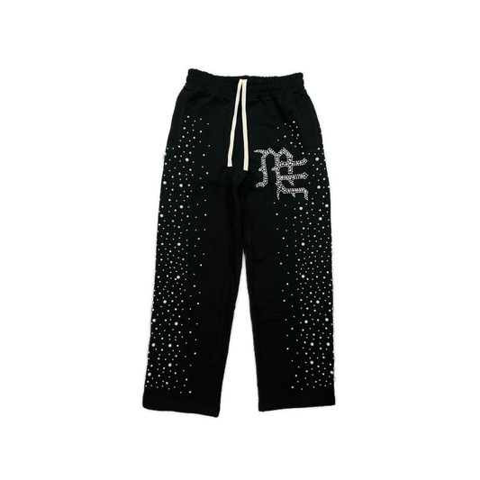 Mixed Emotion "Pearl" Sweatpants (Black)