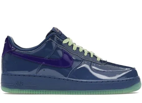 Nike Air Force 1 Low Patent Leather Mystic Navy Grape
