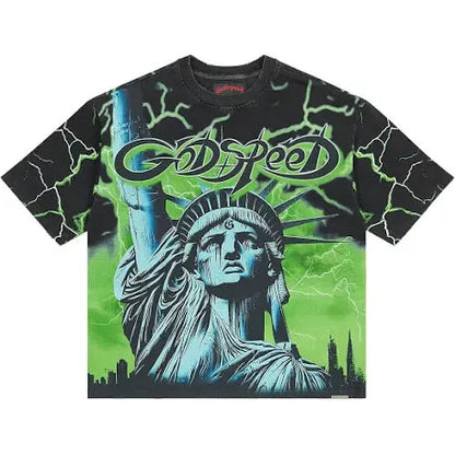 Godspeed Voltage Green Tee