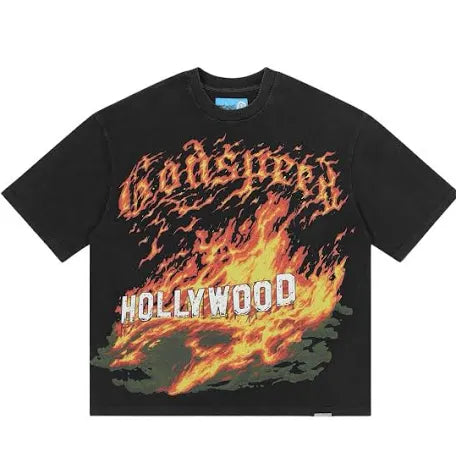 Godspeed Black Hollywood Fire Tee