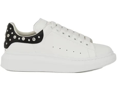 Alexander McQueen White Leather Black USED