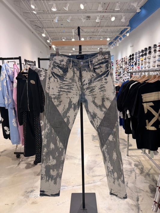 Purple Jeans ‘Crackle Paint’ PRE-OWNED