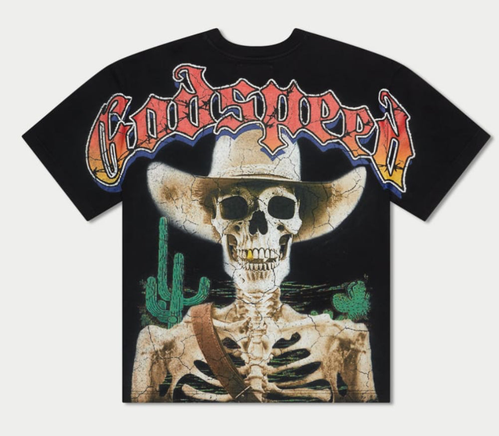 Godspeed Goldie Black Tee