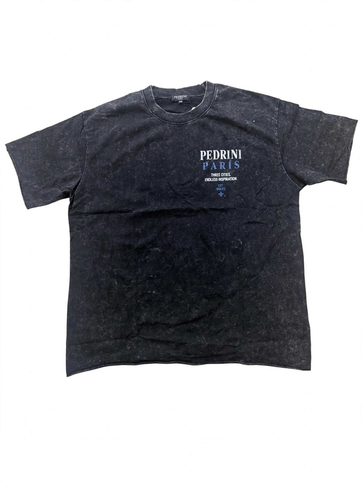 Pedrini Paris Black “Night in Paris” Tee