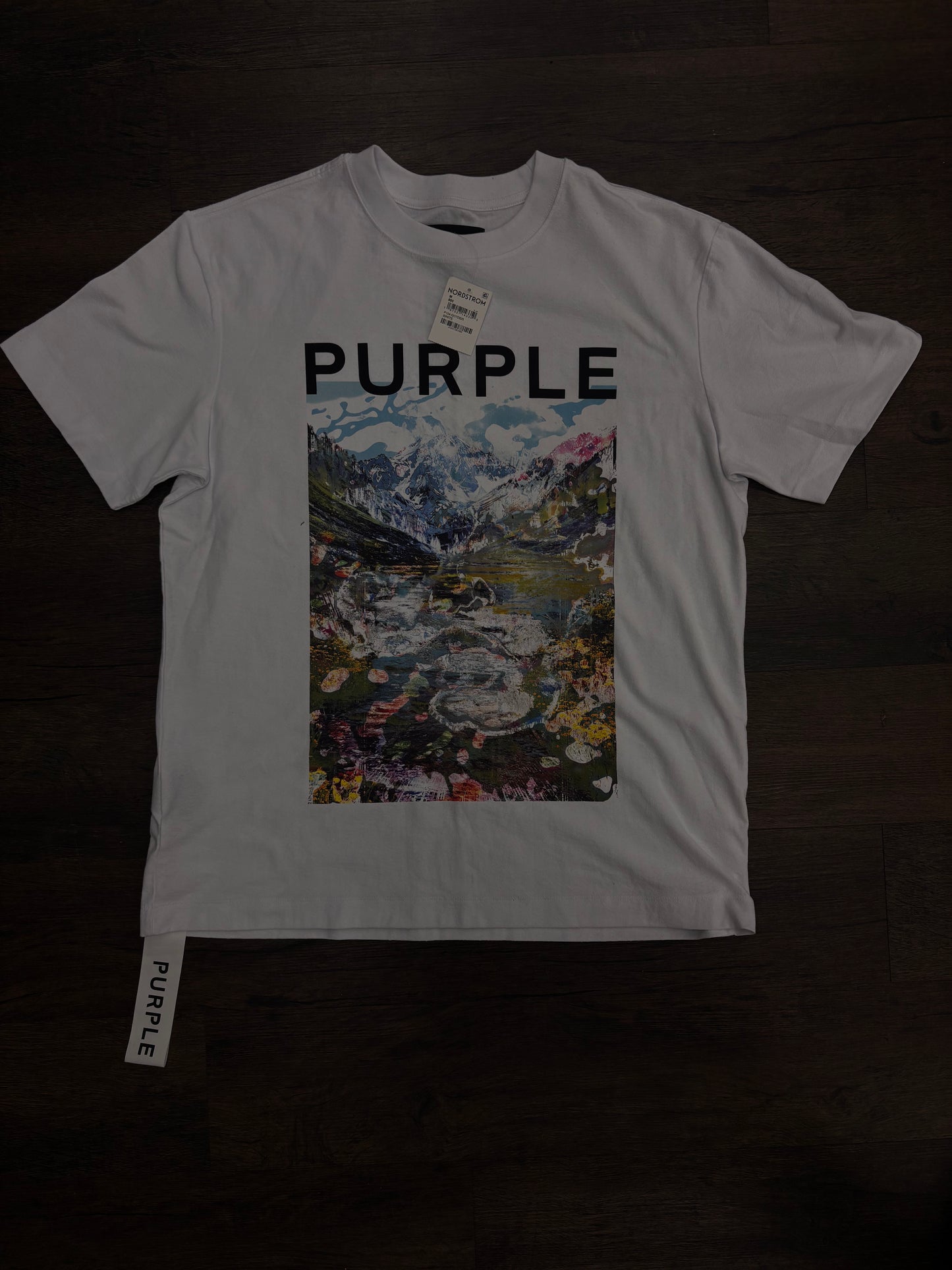 Purple Brand ‘Abstract Landscape’ Tee