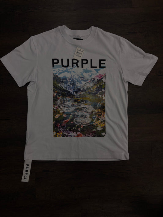 Purple Brand ‘Abstract Landscape’ Tee