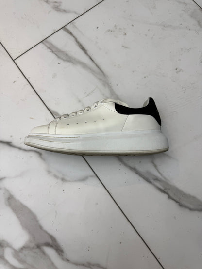 Alexander McQueen low tops white and black USED with no box