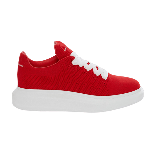Alexander McQueen red low top USED with box no insole