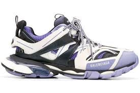 Balenciaga Track Purple Whote USED NO Box