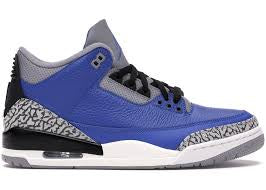 Jordan 3 “Varsity Royal Cement” USED