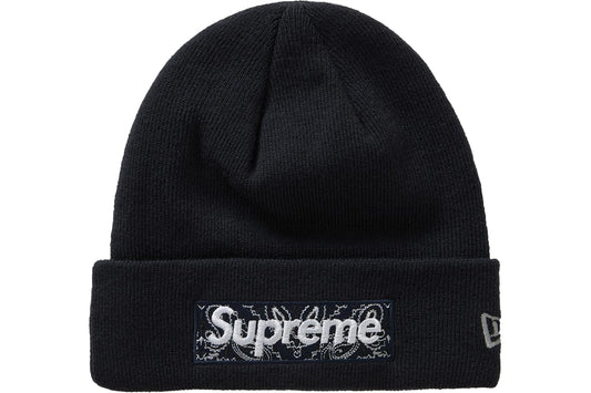 Supreme New Era Box Logo Beanie (FW19) Black