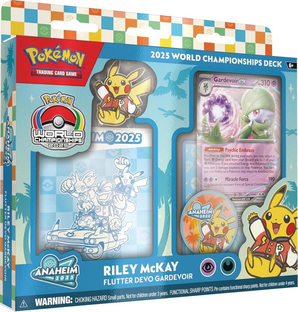 Pokemon 2025 World Championship Riley McKay Deck