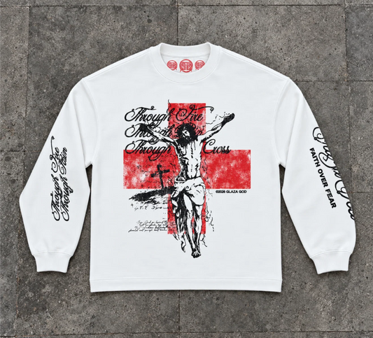 Glaza God White The Messiah LongSleeve
