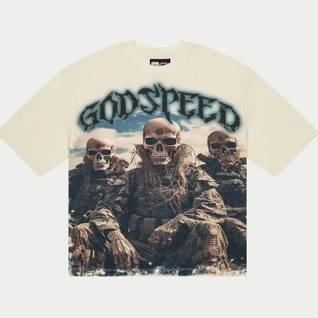 Godspeed ‘Three Skull’ Tee