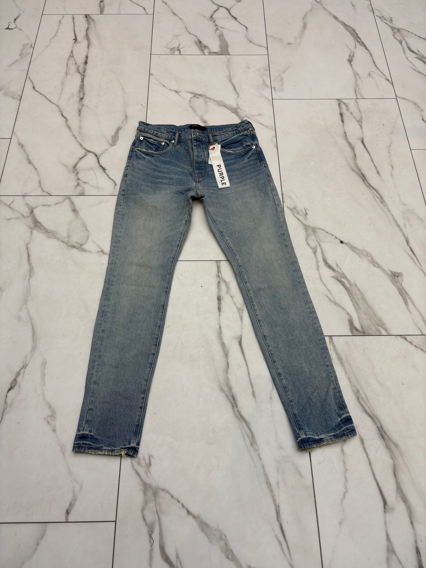 Purple Jeans Skinny ‘P001’ W Front & Back Tag