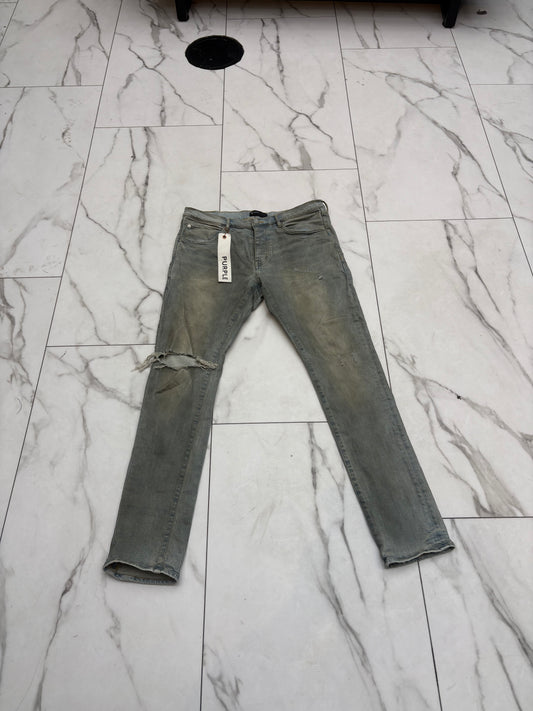 Purple Jeans ‘Knee Rip’ USED