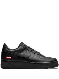 Supreme Black Air Force 1 USED W BOX