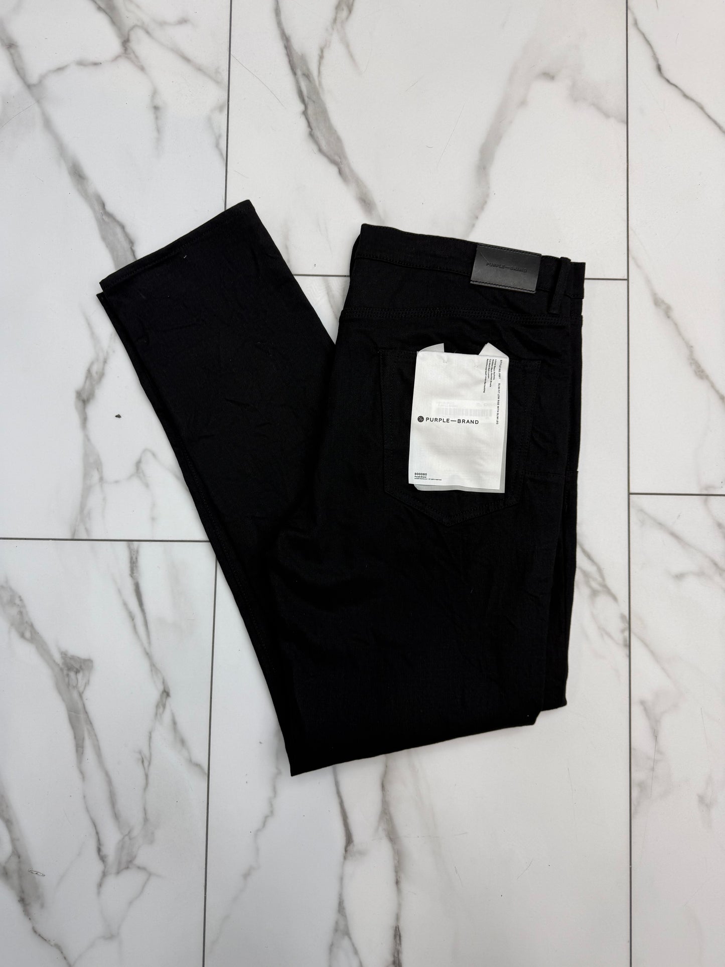 Purple ‘Black P001’ Jeans