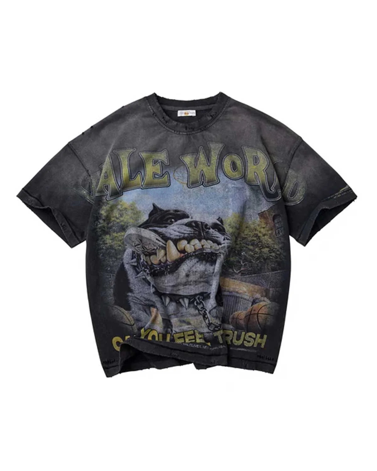 Vale Wrecked Dog Black Tee