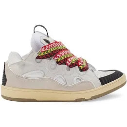 Lanvin White Leather Curb