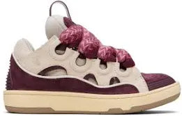 Lanvin Burgandy Curb Leather