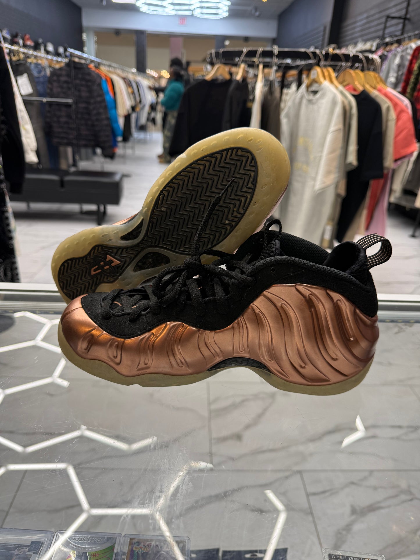 Foamposite ‘Copper’ USED NO BOX NO INSOLE