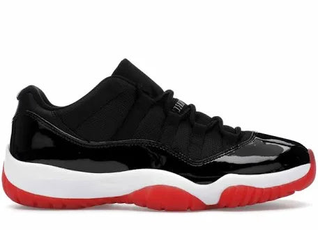 Jordan 11 ‘Bred’ Low USED W REPLACEMENT BOX