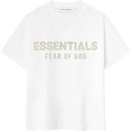 Essentials Cloud White Kids Tee