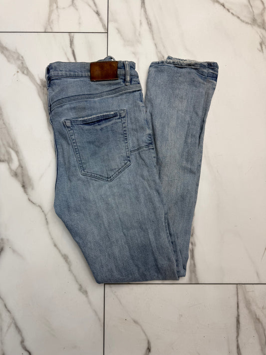 Purple Jeans ‘Knee Rip’ No Tags PRE-OWNED