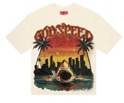 Godspeed Cream ‘Miami Shark’ Tee