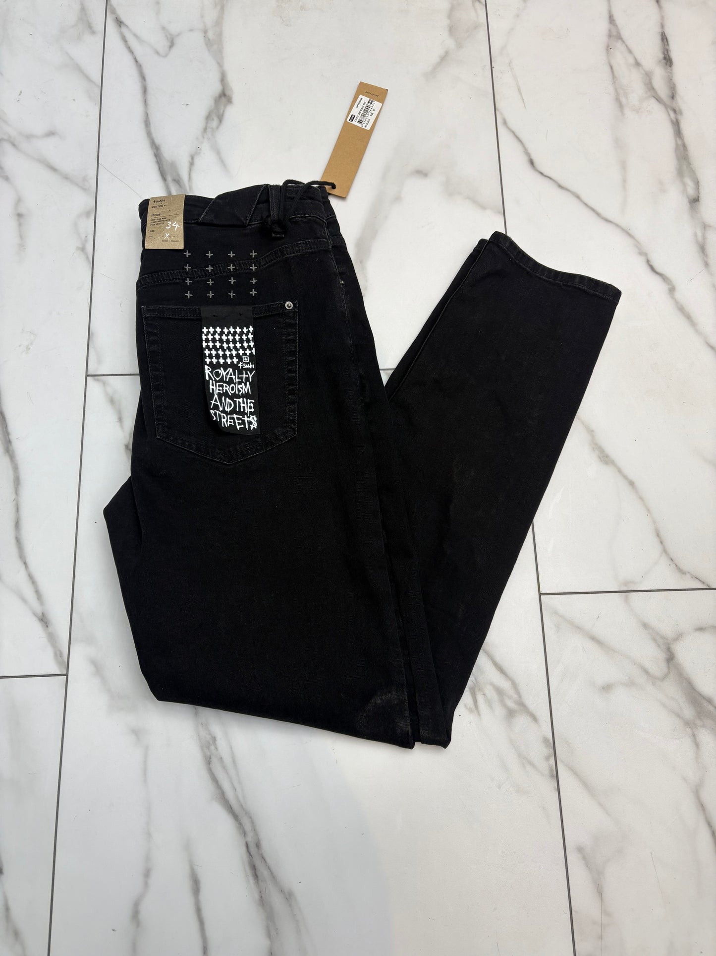 Ksubi ‘Chitch Knee Rip’ Black Jeans