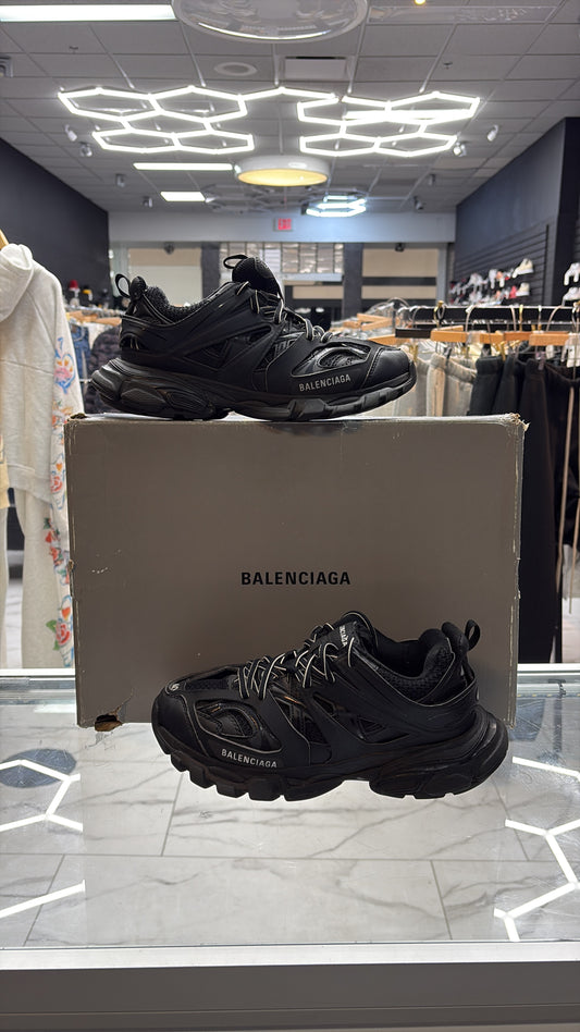 Balenciaga Black Tracks USED W BOX