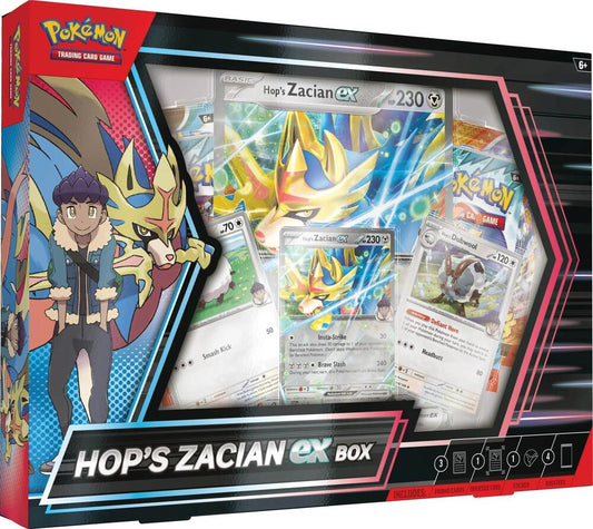 Pokemon hop zacian EX BOX